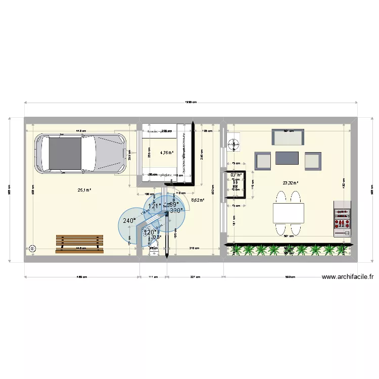 PROJET EXTERIEUR. Plan de 