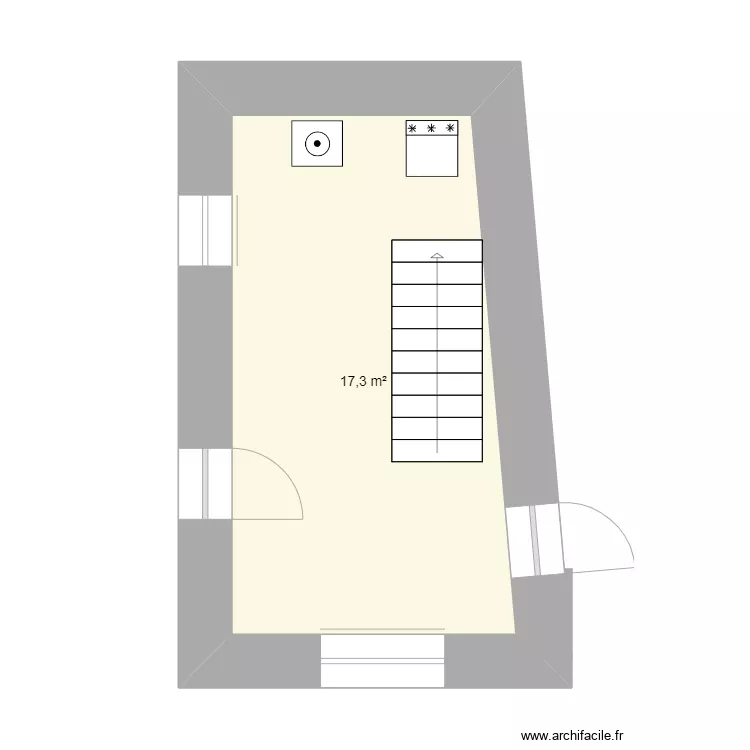 projet appartement. Plan de 