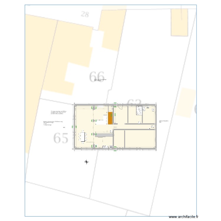 rez de chaussée2. Plan de 0 pièce et 0 m2