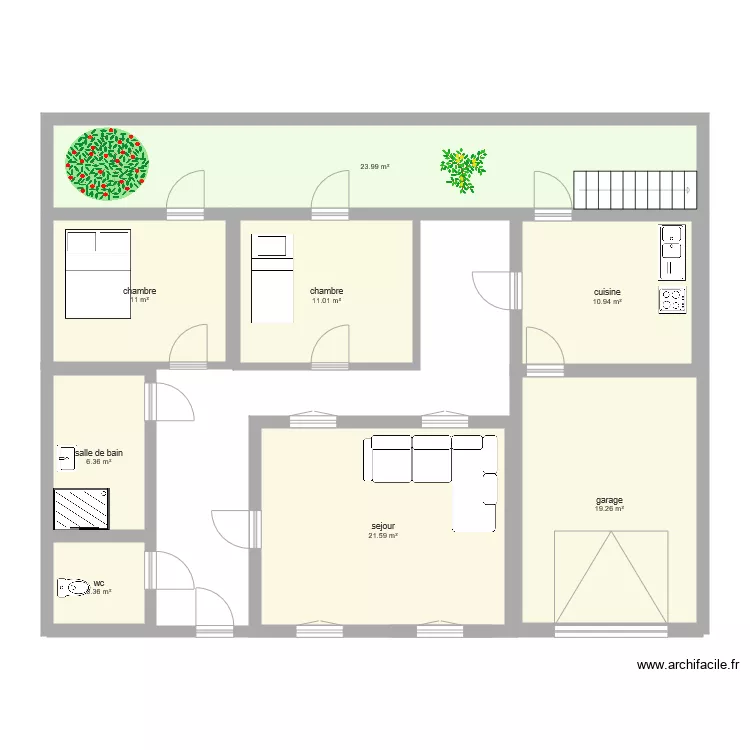 autre plan &agrave; construire. Plan de 