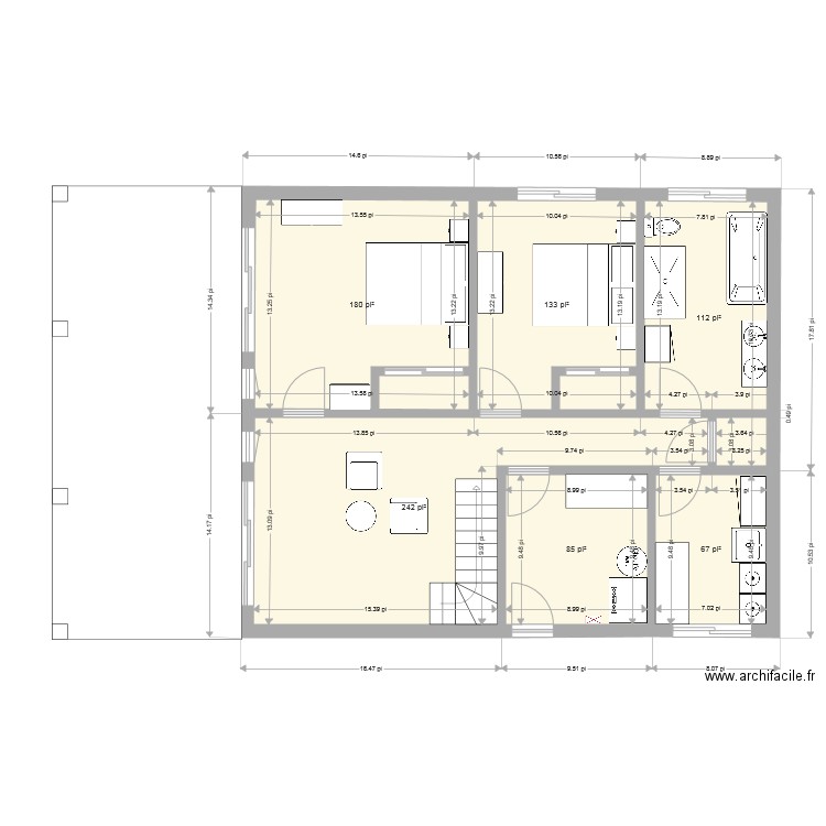 Plan 2. Plan de 0 pièce et 0 m2