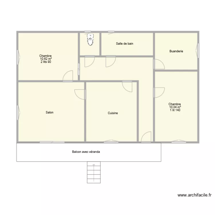 Gite 5149 M Merle . Plan de 