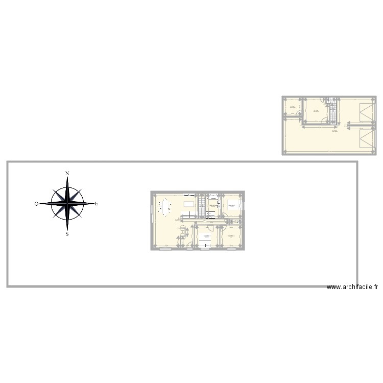 Small dream house. Plan de 11 pièces et 173 m2