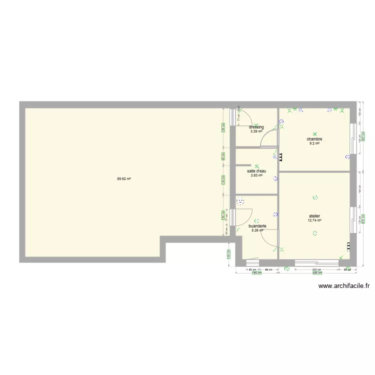 Extention allain. Plan de Extention allain. Plan de