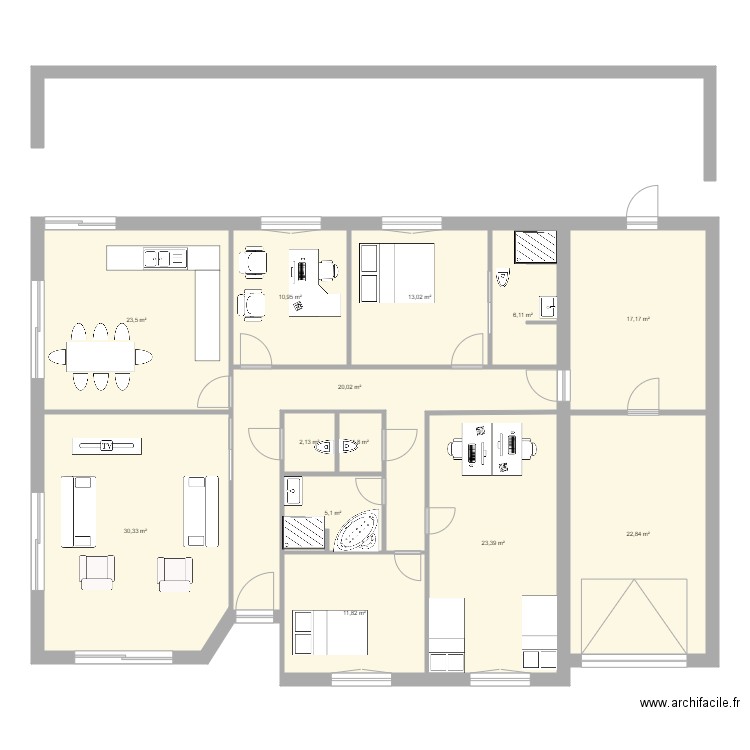 copernic . Plan de 0 pièce et 0 m2