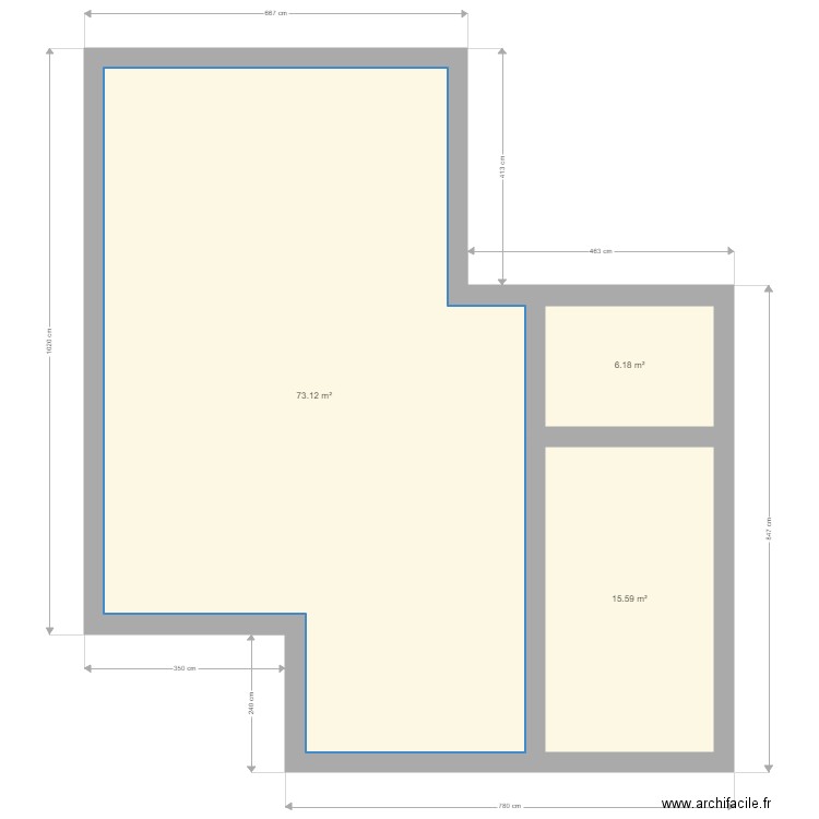 projet fou. Plan de 0 pièce et 0 m2