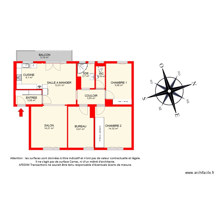 BI 6840 . Plan de 0 pièce et 0 m2