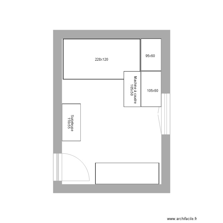 atelier. Plan de 0 pièce et 0 m2