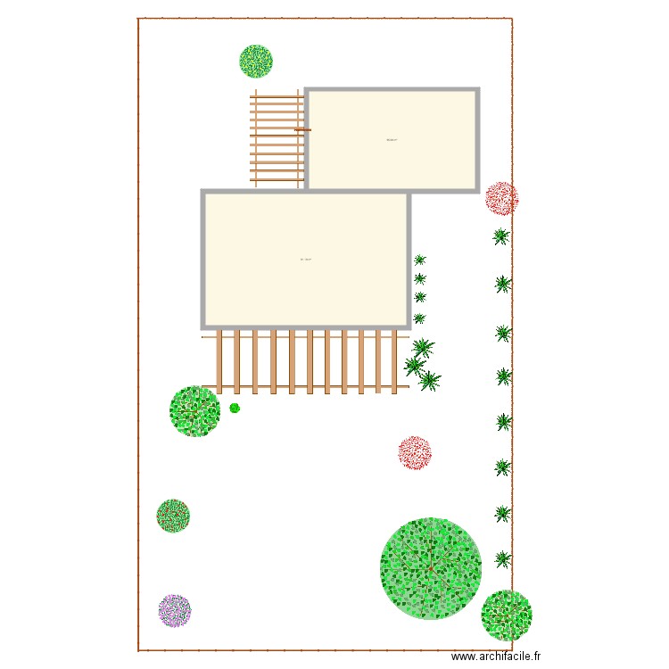 Jardin 2021. Plan de 0 pièce et 0 m2