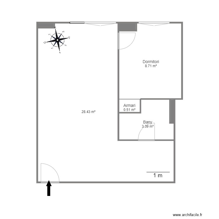 EDIFICI ARACO  PAS DE LA CASA. Plan de 58 pièces et 337 m2