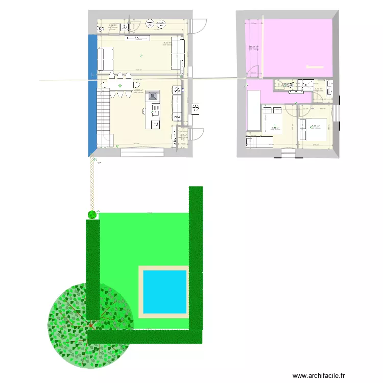 gite clapiers rdc 2. Plan de 