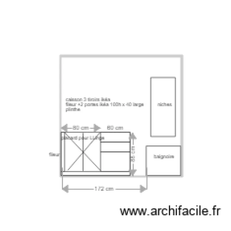 berard meuble salle de b. Plan de 