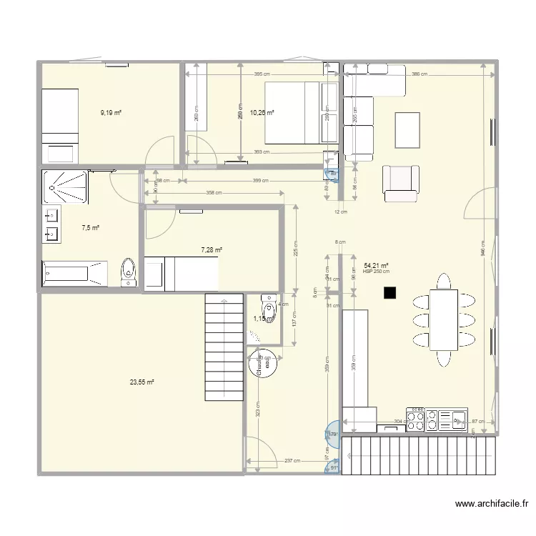 mussillon projet f&eacute;vrier 2022. Plan de 