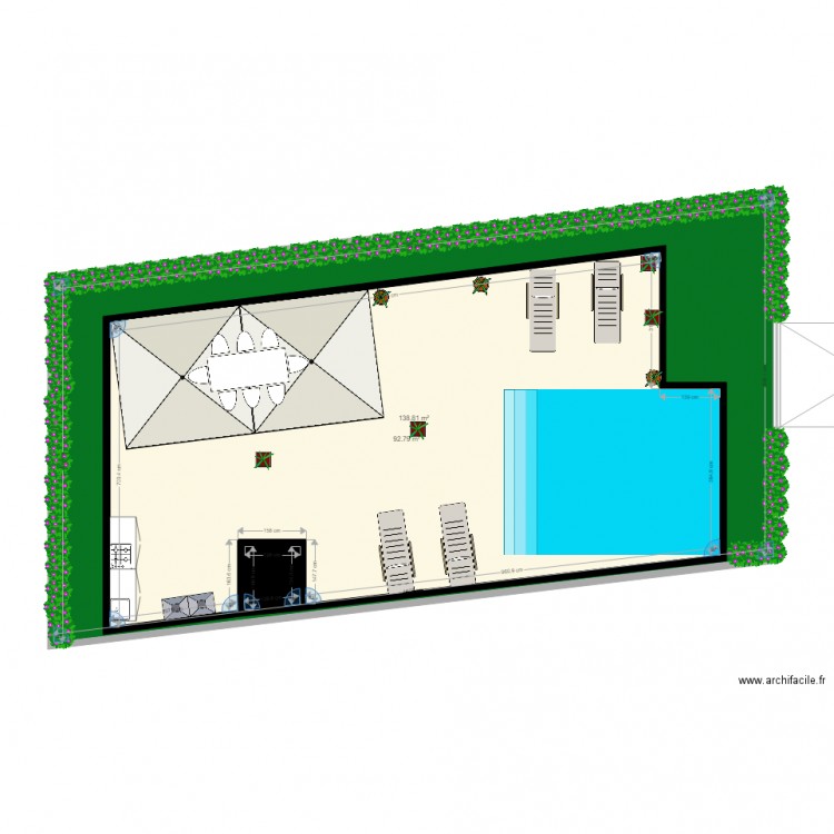 CASA DE PLAYA MEJIA TERRASE. Plan de 0 pièce et 0 m2