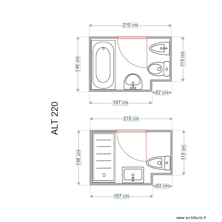 222. Plan de 0 pièce et 0 m2