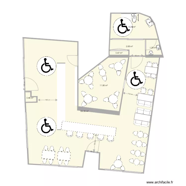 Plan Sproting Angers. Plan de 