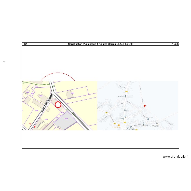 DP1. Plan de 0 pièce et 0 m2