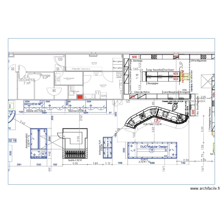 SU Saint Vit Ind E avec recollement existant au 07012018. Plan de 0 pièce et 0 m2