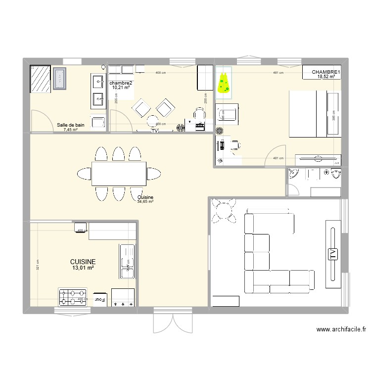 Plan de maison. Plan de 0 pièce et 0 m2