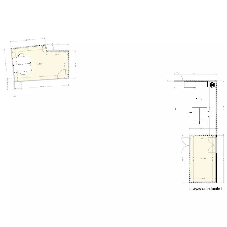 Bureaux Pharmacien+ HAD Hyp . Plan de 