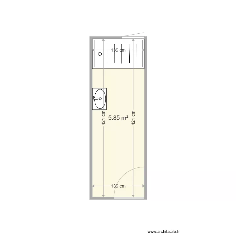 GALLET JEANNINE . Plan de 