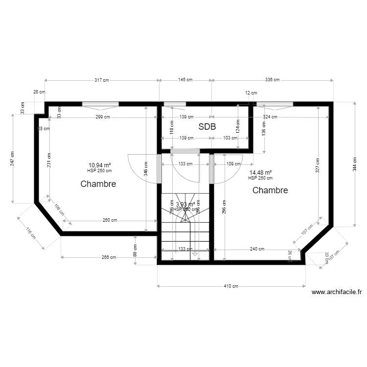 PROJET CACHAN ARIS VERRIER 1ER ETAGE projet . Plan de 