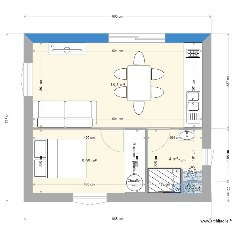 atelier. Plan de 0 pièce et 0 m2