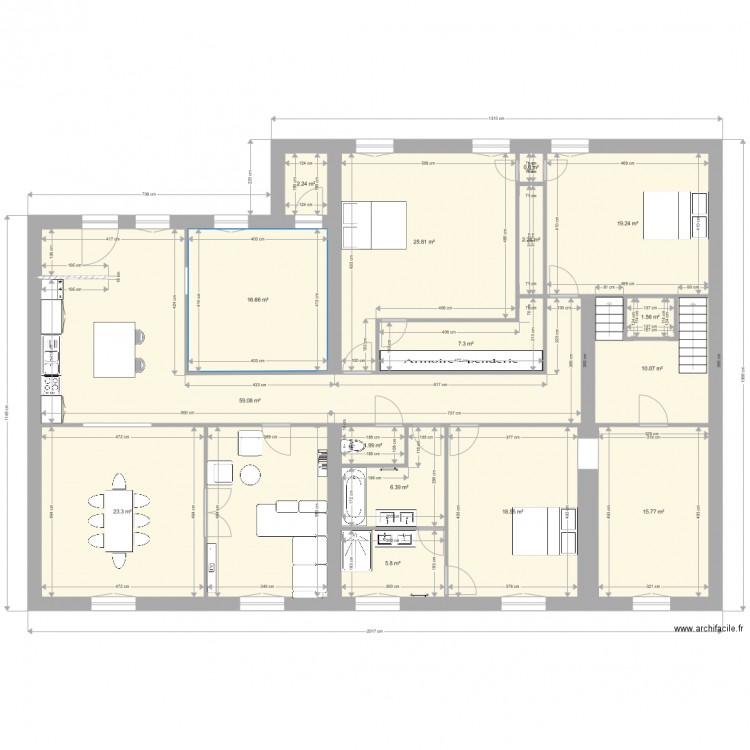 Haguet  salins projet. Plan de 0 pièce et 0 m2