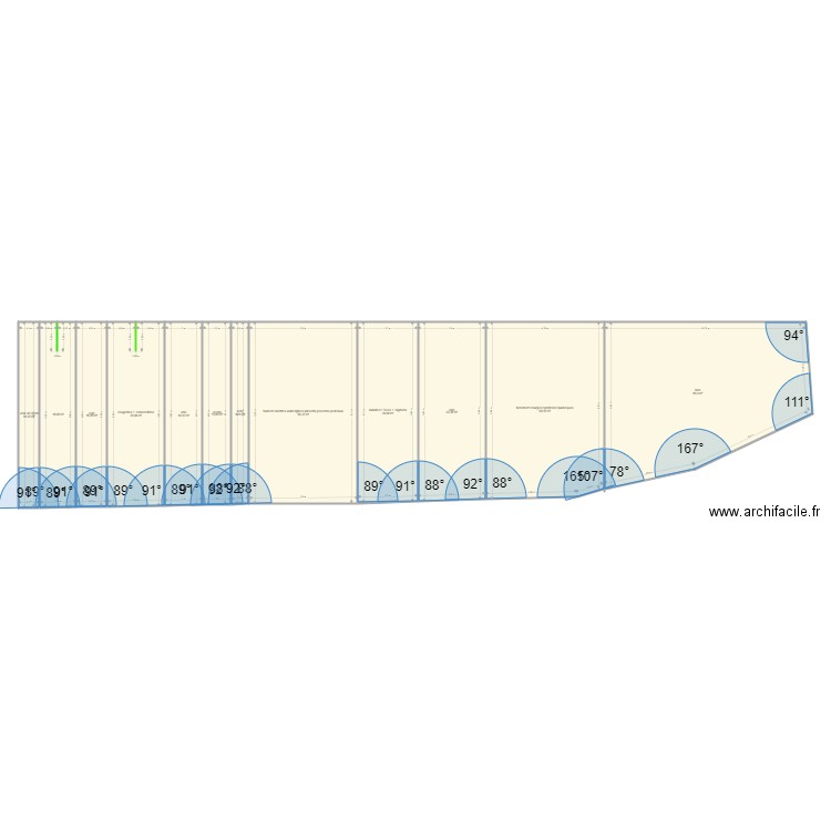 jardin. Plan de 0 pièce et 0 m2