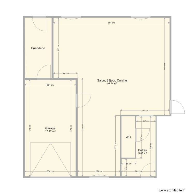 PENET. Plan de 0 pièce et 0 m2