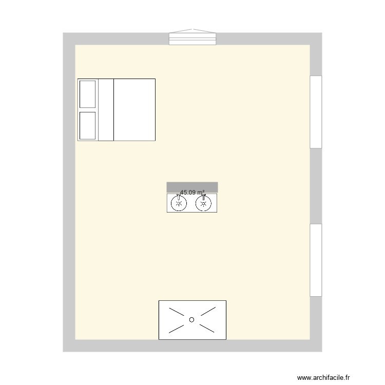 ChambreSalledeBain1. Plan de 0 pièce et 0 m2