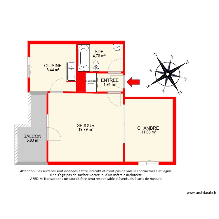 bi 6371. Plan de 0 pièce et 0 m2