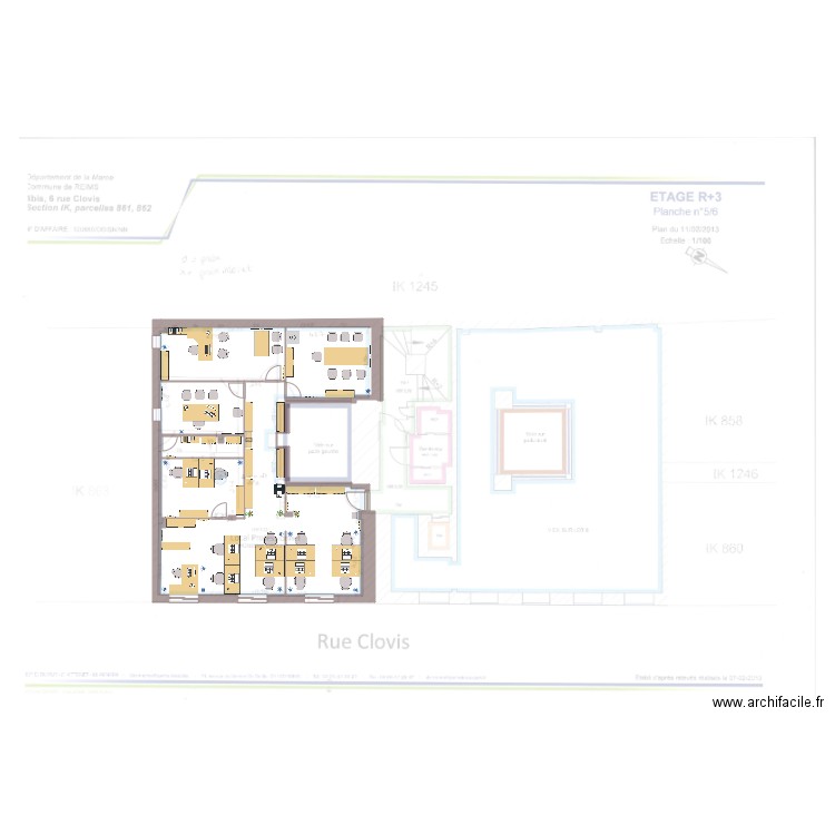 clovisone. Plan de 0 pièce et 0 m2