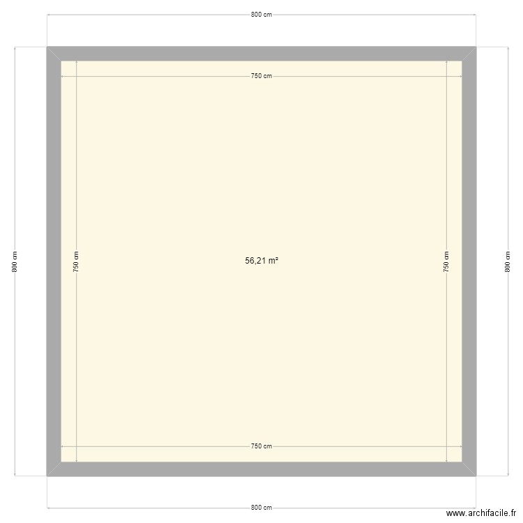 DP4 - façade arrière. Plan de 0 pièce et 0 m2
