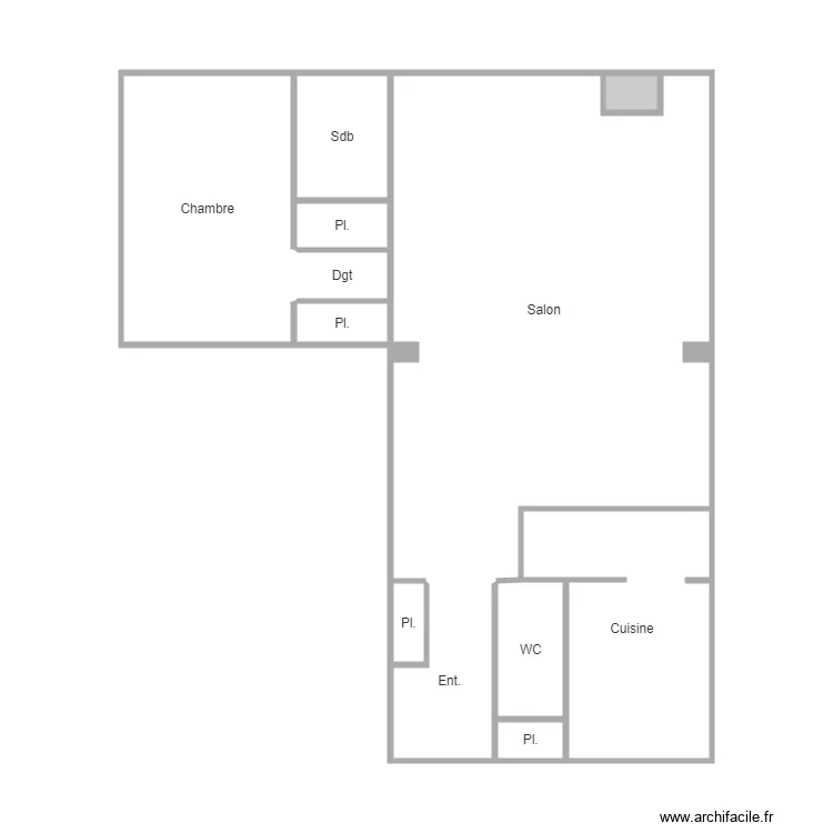 champs mars. Plan de 