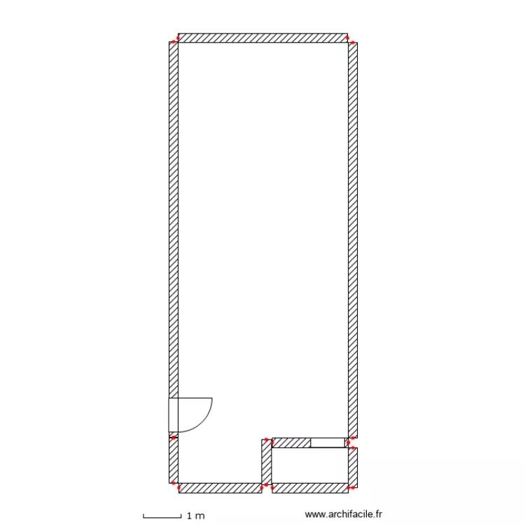 Local V2 nu. Plan de 