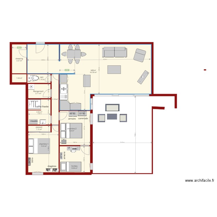 appartement sophie. Plan de 0 pièce et 0 m2