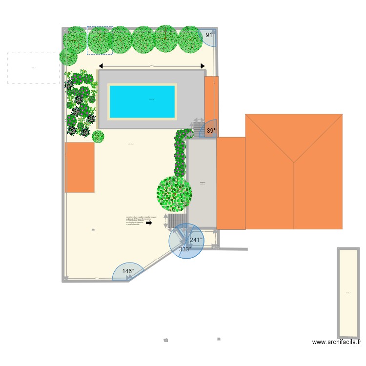 MAISON LE CAILAr9. Plan de 5 pièces et 757 m2