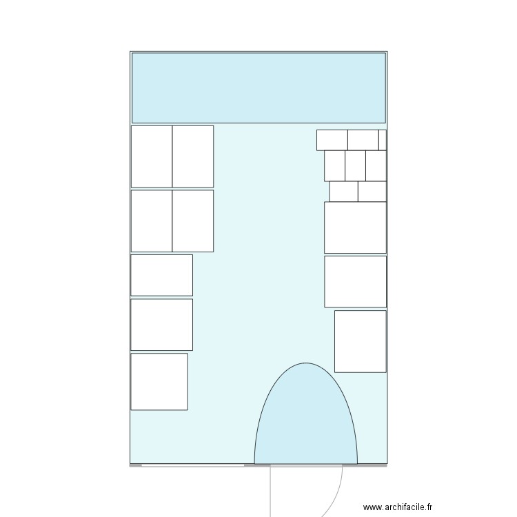 ZONE STOCK. Plan de 0 pièce et 0 m2