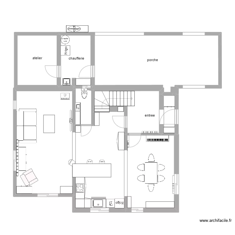 Maison_v23. Plan de 