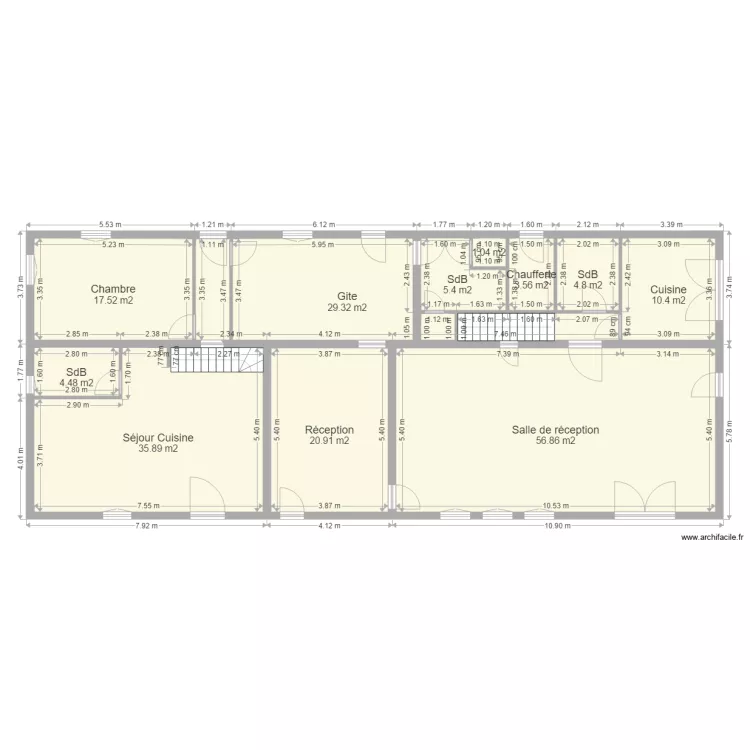 Maison Moelan 0603. Plan de 