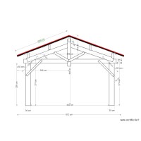 plan garage vues de coté NORD