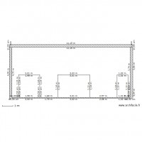 plan facade existant sud