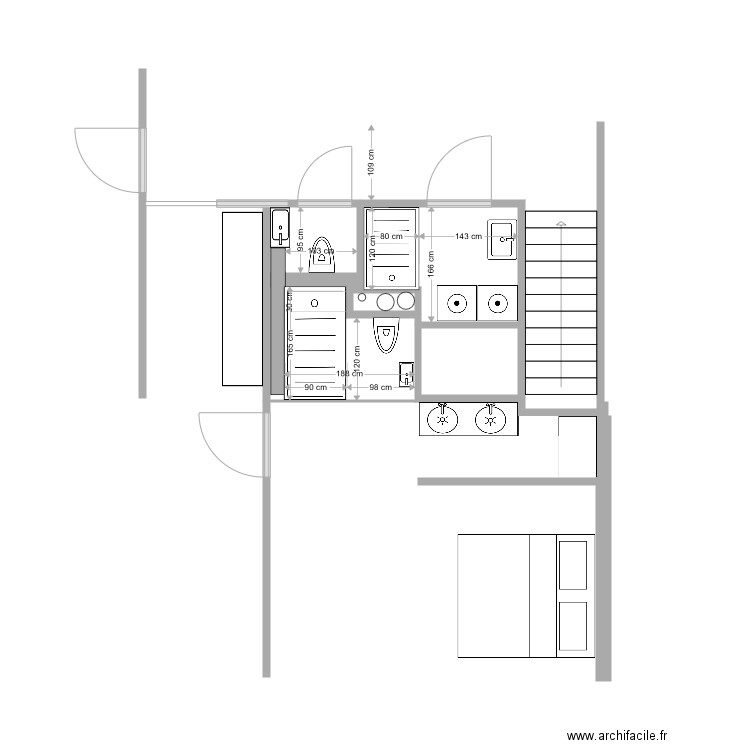 masterbath4. Plan de 0 pièce et 0 m2