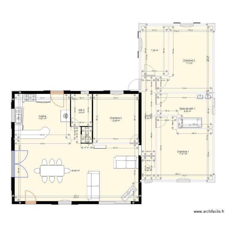 maison muy 36. Plan de 0 pièce et 0 m2