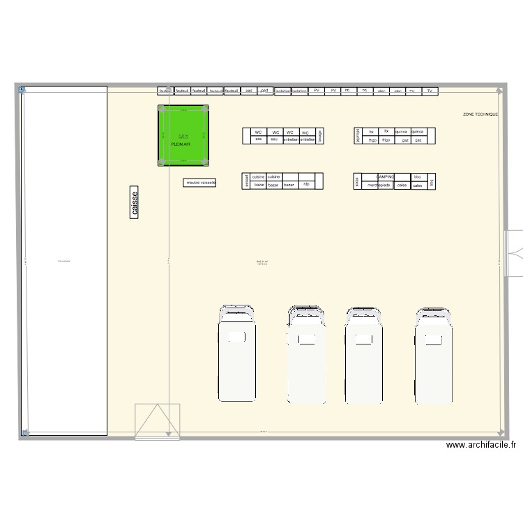 AISNE CC. Plan de 0 pièce et 0 m2