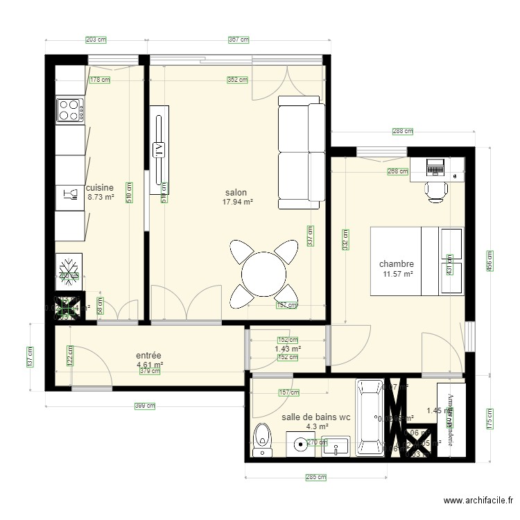  de claircigny v2. Plan de 0 pièce et 0 m2