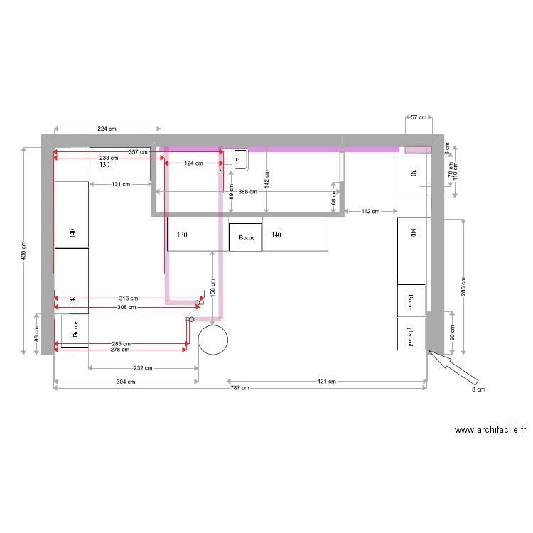 les casiers du port plan 2 du 24 oct 22. Plan de 0 pièce et 0 m2