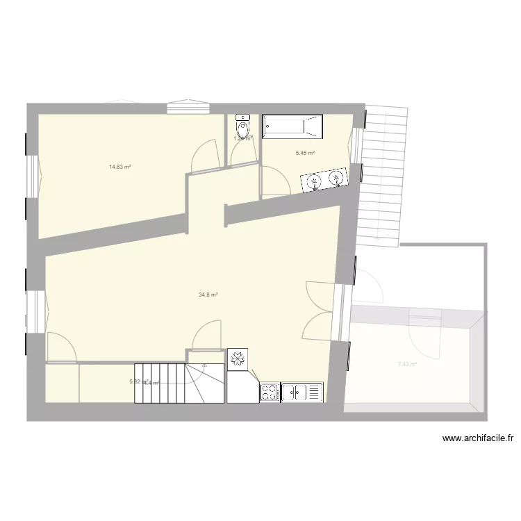 Bouzene r. Plan de Bouzene r. Plan de