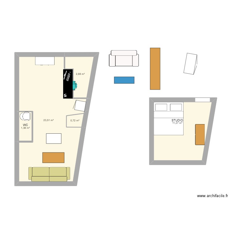 MILAN V3. Plan de 0 pièce et 0 m2